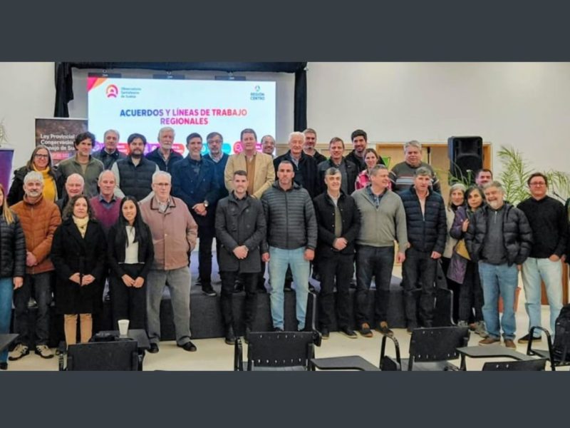Entre Ríos, Santa Fe y Córdoba coordinan una agenda regional para la conservación de suelos