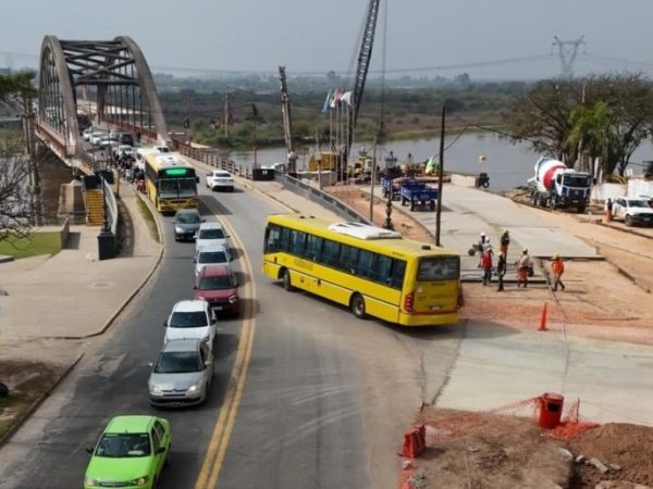 Modificaron el acceso al Puente Carretero en Santo Tomé y hay cambios para los conductores que van hacia Santa Fe