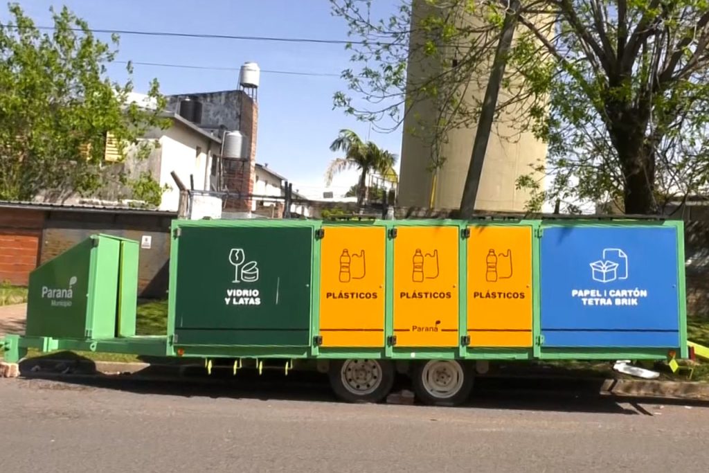Paraná: el programa Ecovecinales profundiza las tareas de concientización y separación de residuos