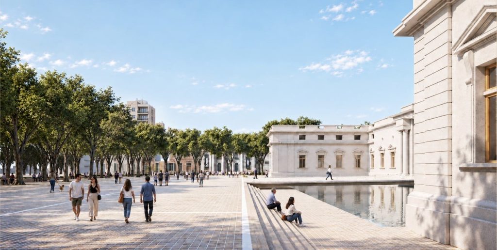 Barrio Sur: vecinos cuestionan el proyecto de remodelación de la Plaza Italia y piden precisiones sobre el diseño