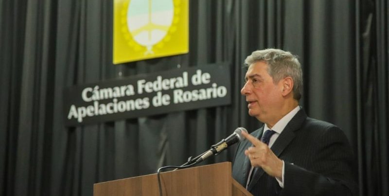 Horacio Rosatti advirtió que hay «mucho que limpiar» en la Justicia santafesina al asumir Florentino Malaponte
