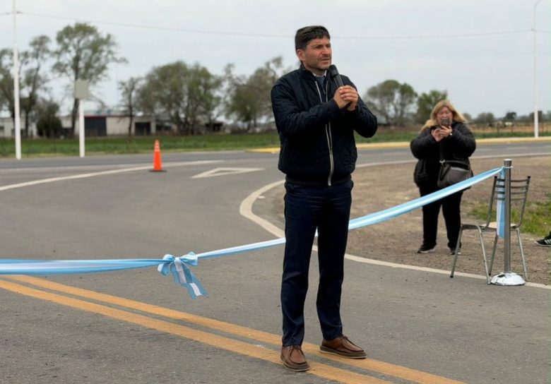 Se inauguró la repavimentación de la Ruta 90 