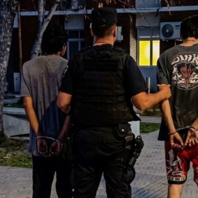 Detuvieron a dos sospechosos tras una persecución policial por robar cables en la ciudad de Santa Fe