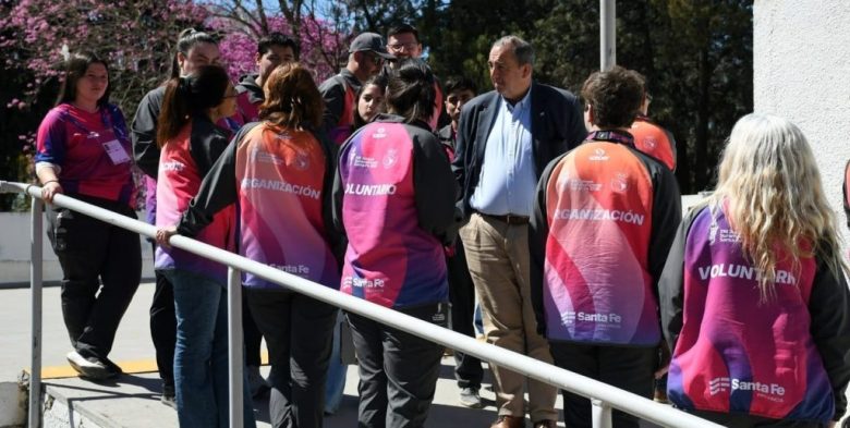 Poletti destacó el trabajo de más de 1.300 voluntarios en la ciudad de Santa Fe