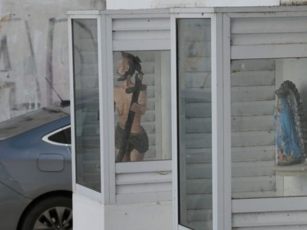 Las imágenes de la Virgen de Guadalupe y San Jerónimo serán emplazadas en una plaza de Santa Fe