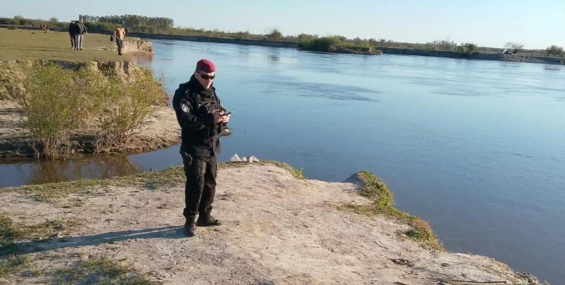 Hallaron el cuerpo del joven que había caído al río Salado