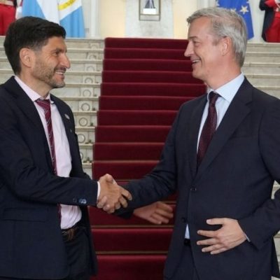 Pullaro analizó con el embajador de la Unión Europea nuevas inversiones y mercados para Santa Fe
