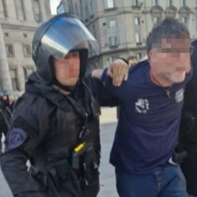 Detuvieron a tres personas tras un incidente en la Casa Rosada