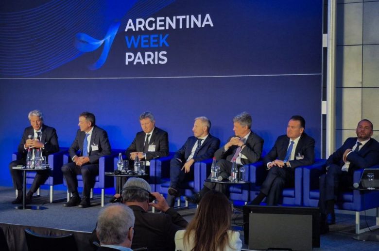 Frigerio participó de la Argentina Week en París y expuso el potencial agroindustrial de la provincial