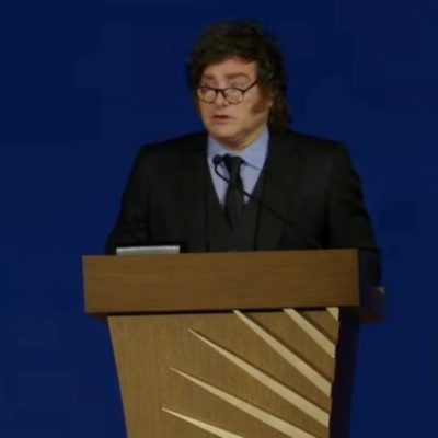 Javier Milei defendió su plan económico en Estados Unidos y proyectó su reelección para 2027