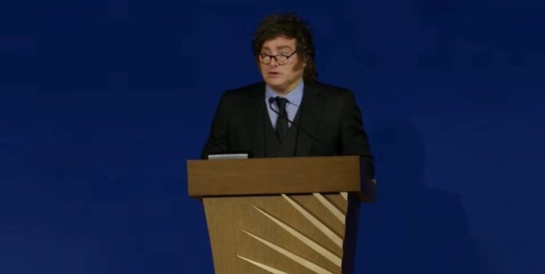 Javier Milei defendió su plan económico en Estados Unidos y proyectó su reelección para 2027