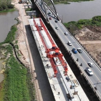 Pablo Seghezzo detalló las reparaciones en el puente Carretero y las defensas ante la crecida del río en Santa Fe