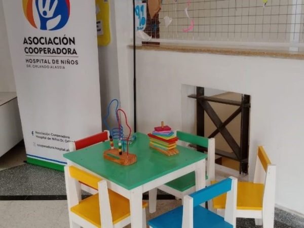 Inauguraron una nueva sala de juegos en el Hospital Alassia de Santa Fe para mejorar la internación infantil