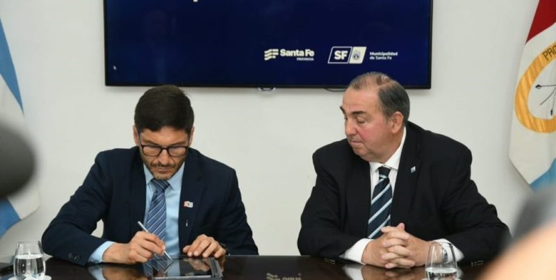 La Provincia destinó 580 millones de pesos para que la Municipalidad de Santa Fe compre una nueva planta de asfalto