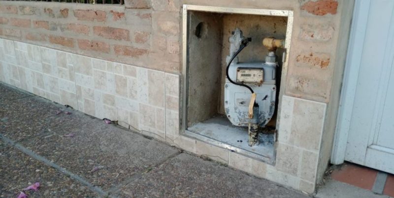 Robo de medidores de gas en barrio Barranquitas dejó a varias familias sin servicio en Santa Fe