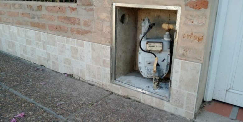 Robo de medidores en barrio Ciudadela dejó a dos cuadras sin suministro de gas