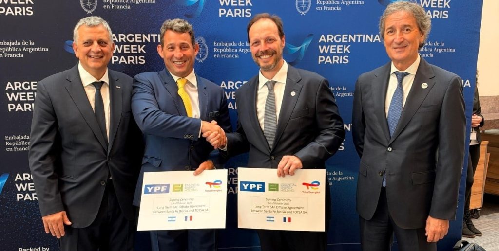 La biorrefinería de San Lorenzo le vendió su capacidad de producción futura a la francesa Total