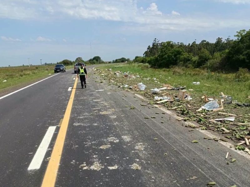 Varios despistes tuvieron como escenario a la Ruta 11 en el norte de Santa Fe