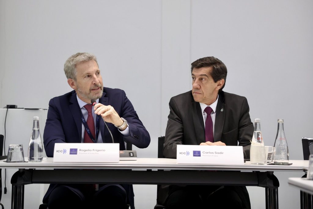Rogelio Frigerio presentó en París el potencial exportador y las oportunidades de inversión en Entre Ríos