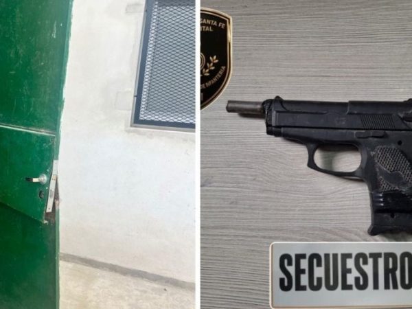 Inseguridad en Santa Fe: robaron y causaron destrozos en un jardín de infantes utilizando un arma de utilería