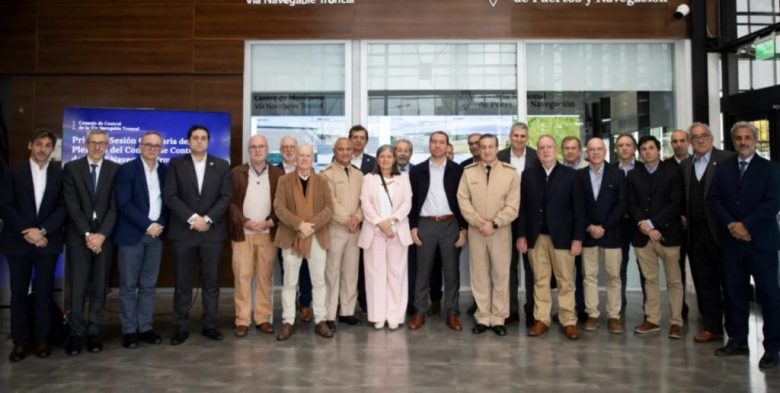 Se realizó el 1° encuentro del Consejo de Control de la Vía Navegable Troncal de la nueva concesión