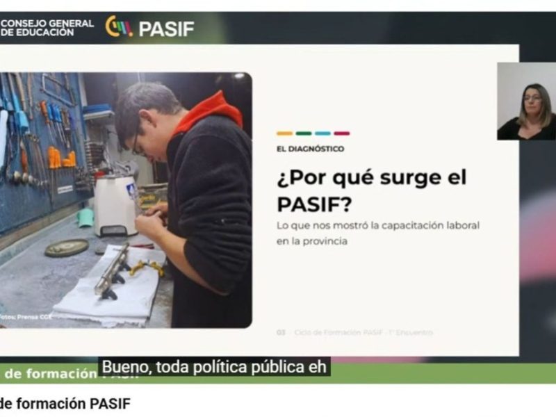 Comienza la capacitación de 500 instructores laborales en Entre Ríos para vincular la educación con las demandas socioproductivas