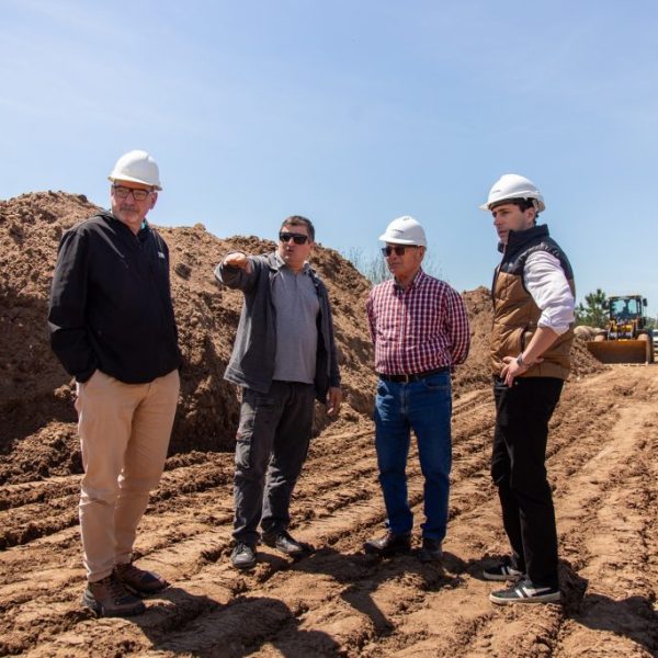 Inspeccionan obras de infraestructura vial y escolar en el departamento Federación