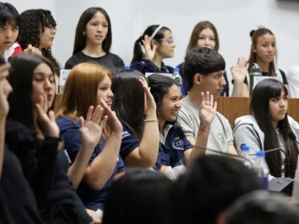 Concejo Joven en Santa Fe: estudiantes secundarios presentaron 69 proyectos sobre empleo, seguridad y ambiente