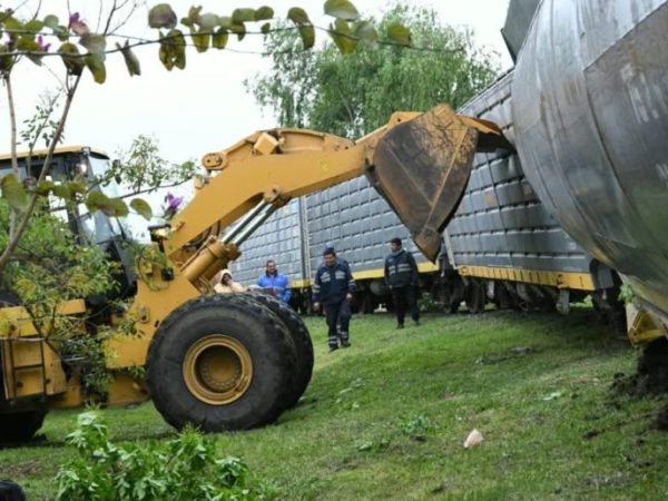 Santa Fe: descarrilaron dos vagones de un tren en barrio Candioti Norte