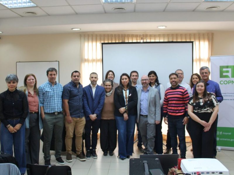 Copnaf inició en Concordia una capacitación provincial para fortalecer la gestión administrativa en dispositivos de niñez y adolescencia