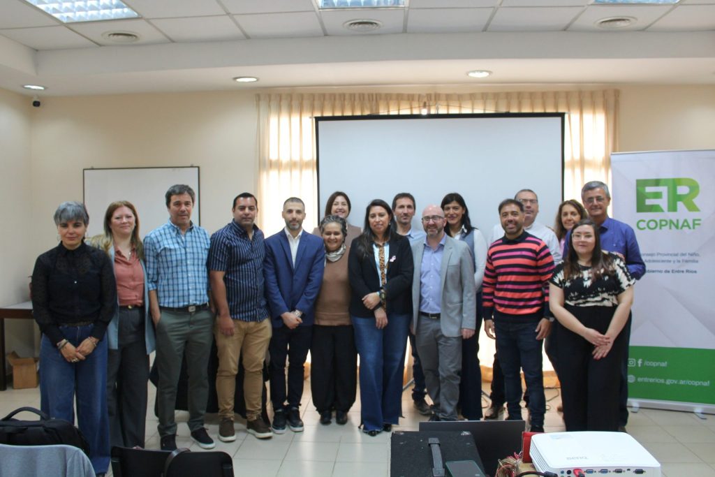 Copnaf inició en Concordia una capacitación provincial para fortalecer la gestión administrativa en dispositivos de niñez y adolescencia