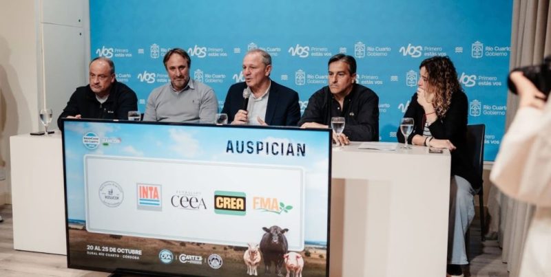 ArgenCarne 2026: la producción bovina, porcina, ovina y aviar se reunirá en Río Cuarto