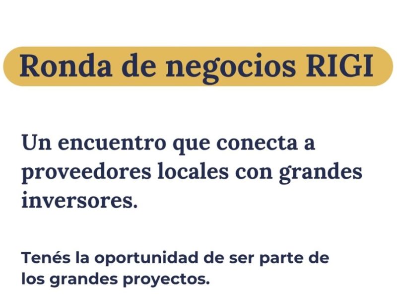 Empresas entrerrianas participarán de una ronda de negocios vinculada al RIGI en Rosario