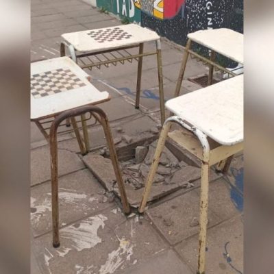 Atacan a piedrazos una escuela de la zona oeste de la ciudad de Santa Fe