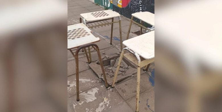 Atacan a piedrazos una escuela de la zona oeste de la ciudad de Santa Fe
