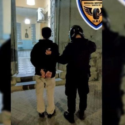 Detuvieron a un hombre ebrio y violento tras negarse a pagar y pelearse en un bar de Candioti Sur